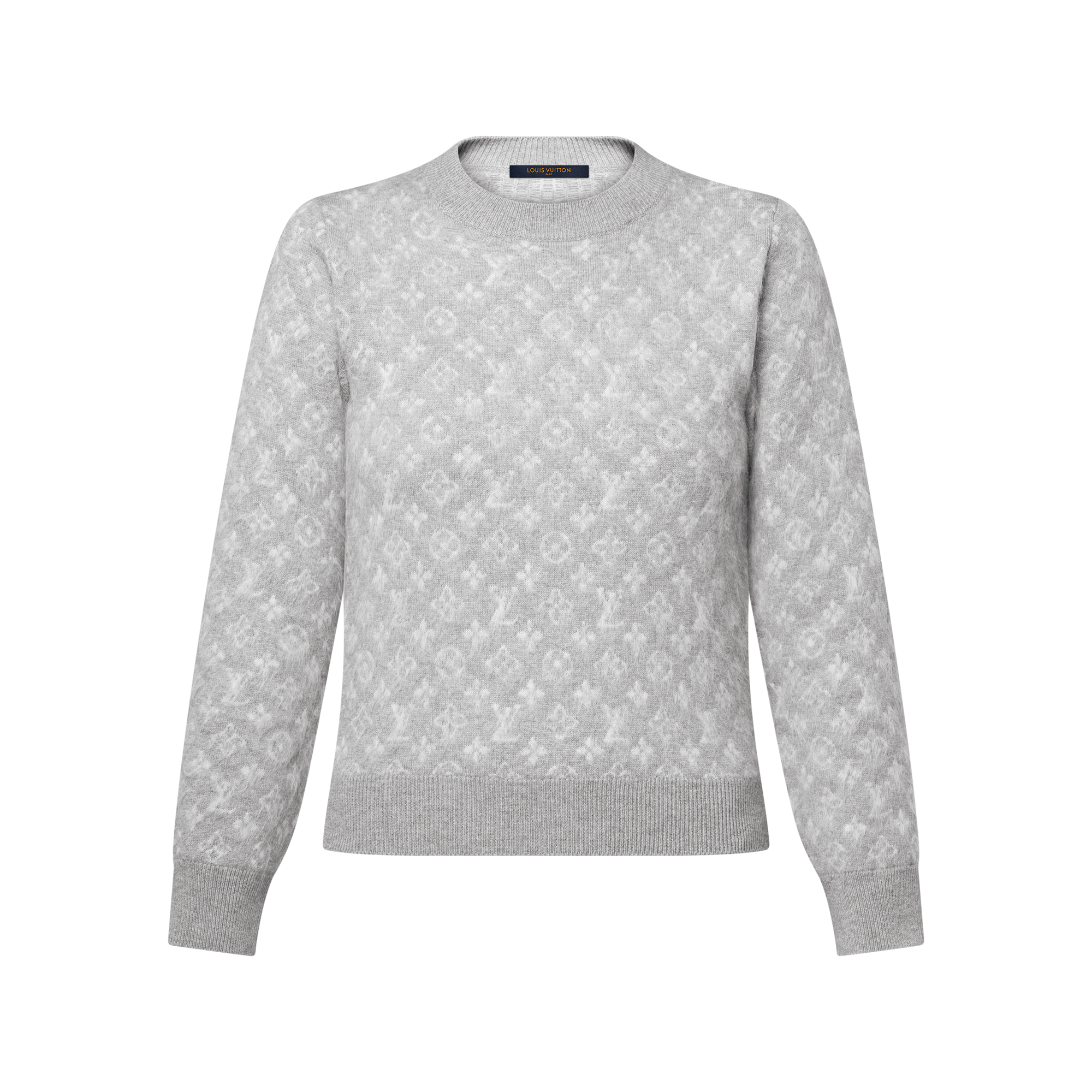 Monogram Brushed Knit Sweater - Men - Discontinued Product | LOUIS
